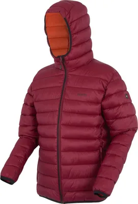 Produktbild von Regatta Marizion Baffle Jacke für Herren mit Kapuze, Größe:M, Farbe:Dunkelrot