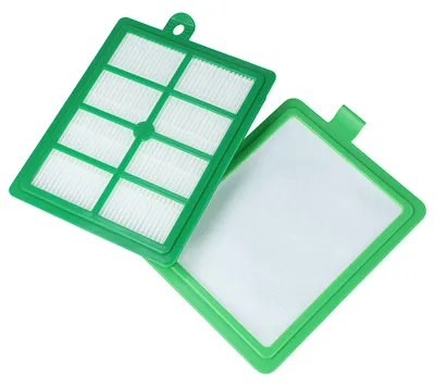 Produktbild von vhbw 2-tlg. Filter-Set kompatibel mit Philips FC8031, Specialist, Jewel, Univers, Performer, Marathon Staubsauger - 1x HEPA-Filter, 1x Mikrofilter