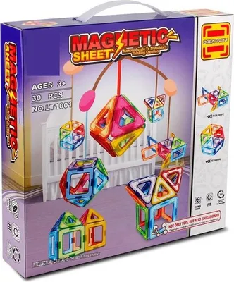 Obrázek produktu pro Magnetická stavebnice 30 ks