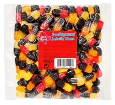 Produktbild von Red Band Fruchtgummi Lakritz Duos 500g