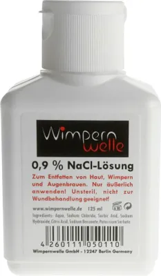 Zdjęcie produktu dla Wimpernwelle - roztwór soli fizjologicznej 0,9% - 125ml