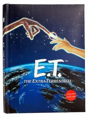 Produktbild von E.T. Leuchtnotizbuch mit im Dunkeln leuchtendem Cover