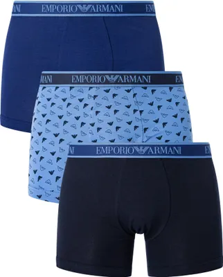 Produktbild von Emporio Armani 3er Boxershorts, Blau XL