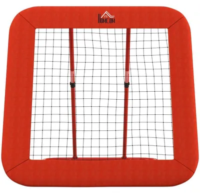 Obrázek produktu pro Odrazový nástroj pro fotbalový trénink | Barva: červená | Rozměry: 118 x 128 x 108-120 cm