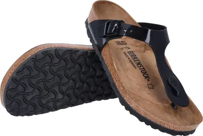 Produktbild von BIRKENSTOCK GIZEH BF SAND PATENT BIO Schwarz 40