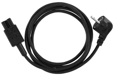 Produktbild von REV Zuleitung, Heißgeräte Anschlusskabel, Stecker C16A, 2m, bis 2300W, 10A, schwarz