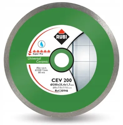 Produktbild von Diamantscheibe Für Wandfliesen, Durchgehende Kante - Cev - Ri 30945
