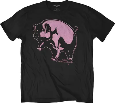 Obrázek produktu pro Pink Floyd Pig Black L Tričko