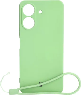 Produktbild von Bizon Case Silikon für Redmi 13C / Poco C65, hellgrün
