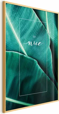 Produktbild von Posterpapier Poster - Be Nice 60x90 cm Blätter b-C-0270-ao-a