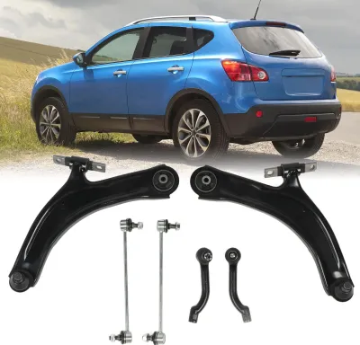 Zdjęcie produktu dla Para wahaczy przednich lewych dolnych 54501 JD00D Wahacze zawieszenia do Qashqai MK1 J10 od 2007 do 2015 r.