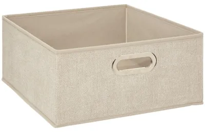 Image de Boîte / Boîte à étagères 31x15cm beige