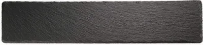 Produktbild von Naturschieferplatte 30 x 12 cm mit einer Materialstärke von 6-9 mm und schützenden Füßchen