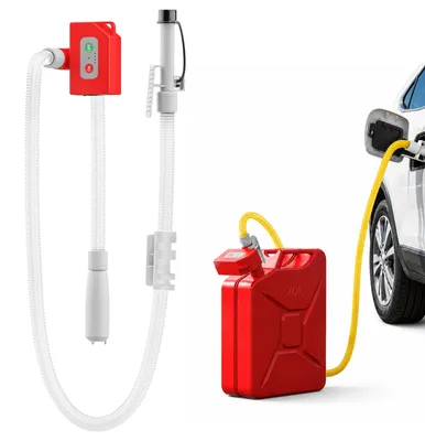 Productafbeelding van Brandstofpomp met automatische stopsensor, 2,4 GPM, draagbaar met bevestigingsband