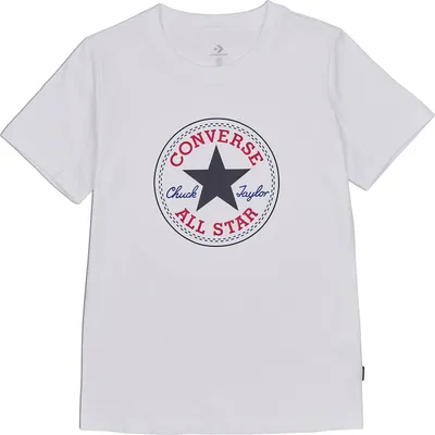 Immagine prodotto di Converse Chuck Patch Classic Tee Maglietta da donna 10022560 Bianco, taglia abbigliamento:XXL
