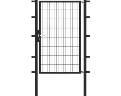Obrázek produktu pro Alberts 646462, jednodvoudvé flexibilní brány, včetně příslušenství, barva antracit, šířka 100 cm, výška 160 cm