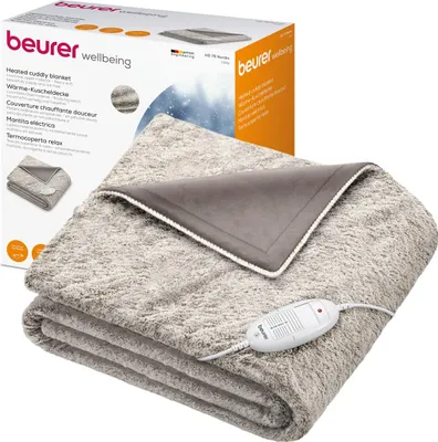 Produktbild von Beurer HD 75 Heizdecke 100 W Beige Fleece