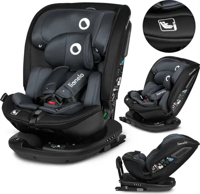 Produktbild von Lionelo Bastiaan RWF i-Size Dětská autosedačka 0-36 kg ISOFIX 360° Dětská autosedačka - šedá