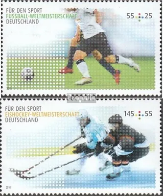 Produktbild von Briefmarken BRD (BR.Deutschland) 2010 Mi 2788-2789 (kompl.Ausg.) postfrisch Sporthilfe