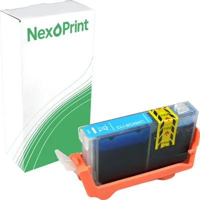 Produktbild von Druckerpatrone kompatibel zu Canon 0621B001 CLI-8C cyan Pixma IP 6600 D IP 6600 IP 5300 IP 5200 R IP 5200