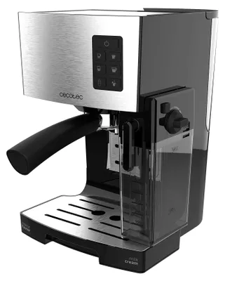 Produktbild von Cecotec Power Instant-ccino 20, Espressomaschine, 1,4 l, Gemahlener Kaffee, 1450 W, Schwarz, Edelstahl