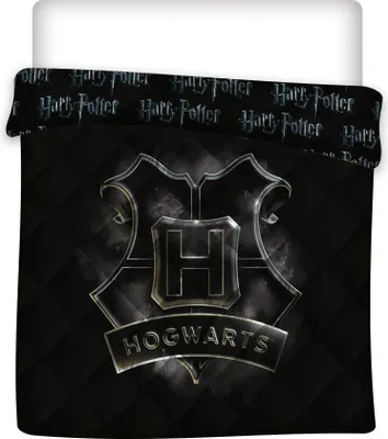 Zdjęcie produktu dla Koc Harry Potter - 240x220 cm, 100% poliester do pokoju dziecięcego i nie tylko