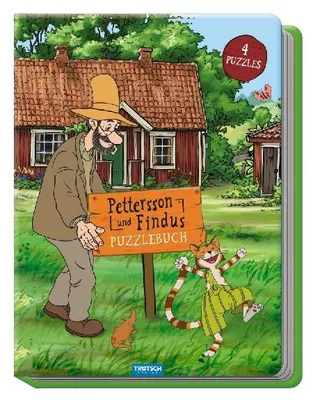 Produktbild von Trötsch Pettersson und Findus Puzzlebuch