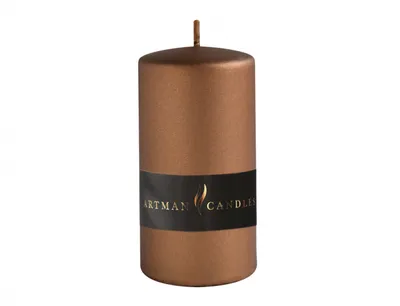 Zdjęcie produktu dla Świeca ogrodowa Nohel OPAL METALLIC CANDLE matt d7x14cm