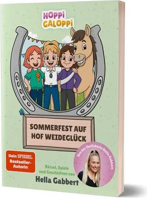 Image de Kinderbuch Ferien auf Hof Weideglück: Sommerfest auf Hof Weideglück, Band 2 mit Rätseln