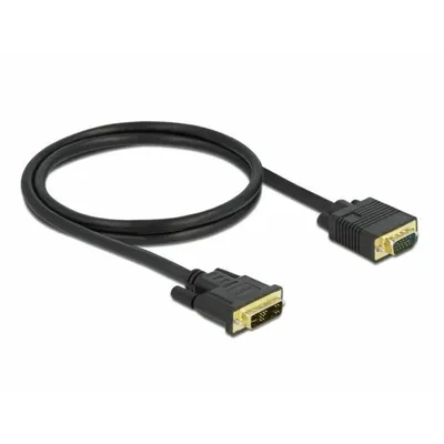 Produktbild von 86748 - Kabel DVI 12+5 Stecker zu VGA Stecker 1 m