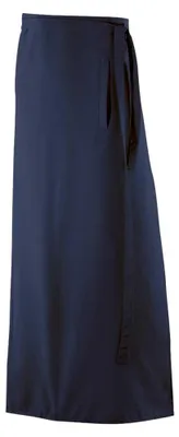 Produktbild von Bistroschürze B 100 x L 100 cm, navy : navy : 65% Polyester 35% Baumwolle