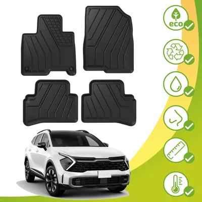 Immagine prodotto di Tappetini Ecologici Con Materiali Riciclati Per Kia Sportage 5 Hybrid Dal 2021