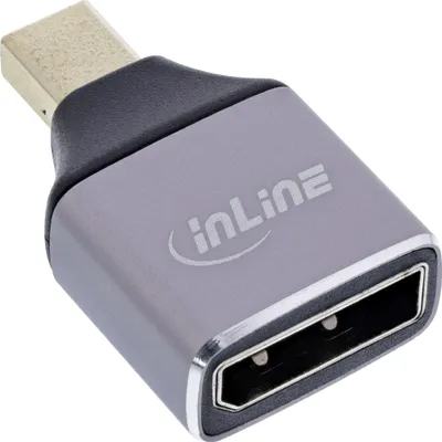 Produktbild von InLine® DisplayPort 1.4 Adapter, DisplayPort Buchse / Mini Displayport Stecker