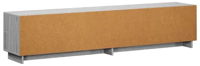 Obrázok produktu pre TV komoda, 180 x 34,5 x 40 cm, farba: svetlosivá (Sonoma), materiál: drevotrieska
