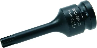 Zdjęcie produktu dla BGS technic Impact Bit Socket, Stal chromowo-molibdenowa, 90 mm, 75 mm, 90 g
