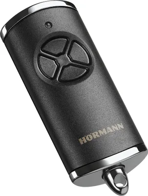 Produktbild von Hörmann Handsender HSE 4 BS schwarz BiSecur 868 MHz, 4 Tasten, Garagentorantrieb