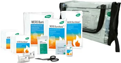 Produktbild von WERO Verbrennungs-Set Allround in Tasche