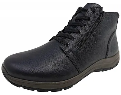 Imagen del producto de Zapatos de hombre Rieker, botas, forro cálido, color negro, para uso casual