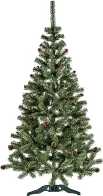 Image de Aga Sapin de Noël 150 cm avec pommes de pin