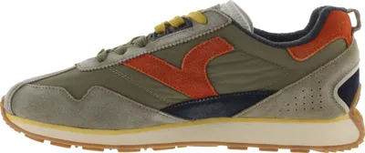 Produktbild von Low-Top-Sneaker aus Leder, „Root Washed“