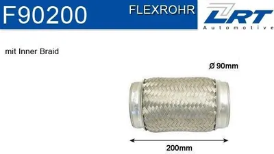 Produktbild von LRT F90200 Flexrohr Abgasanlage Auspuffrohr