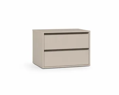 Produktbild von 2-Schubladen-Container für Kleiderschränke Mia - Kaschmir, KI-generiertes Bild