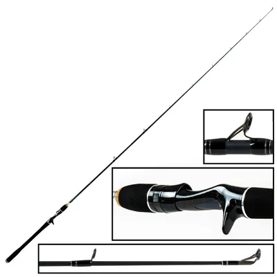 Produktbild von Bullseye Dentist Cast 2,20m 45-120g - Baitcaster Rute