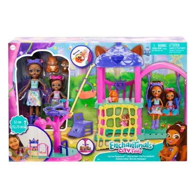 Obrázek produktu pro Mattel Enchantimals Dětské hřiště ve městě HHC16