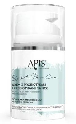 Immagine prodotto di Crema notte nutriente Apis Synbiotic Home Care con probiotici e prebiotici, 50ml