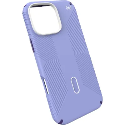 Image de Étui MagSafe pour Apple iPhone 16 Pro Max - Coque arrière Speck Presidio2 Grip ClickLock - Violet