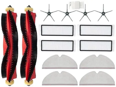 Productafbeelding van PolkaHome® Accessoireset – geschikt voor Roborock (S5, S5 Max, S6, S6 Pure, S6 MaxV, S50–S55, S60, S65, E4, E5), Xiaowa (E2–E5) en Xiaomi