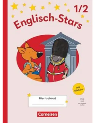 Immagine prodotto di Englisch-Stars 1./2. Schuljahr - Allgemeine Ausgabe 2025 - Übungsheft mit Lösungen und digitalen Medien