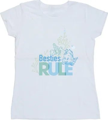 Produktbild von Disney - "The Little Mermaid Besties" T-Shirt für Damen BI26400 (S) (Weiß)