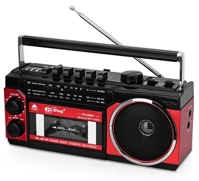 Obrázek produktu pro Kazetový přehrávač, přenosný kazetový diktafon, Bluetooth a FM/AM/SW tuner